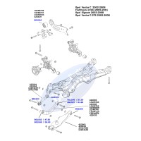 Проставка пружини (задньої/верхня) Mazda 626 92-97
