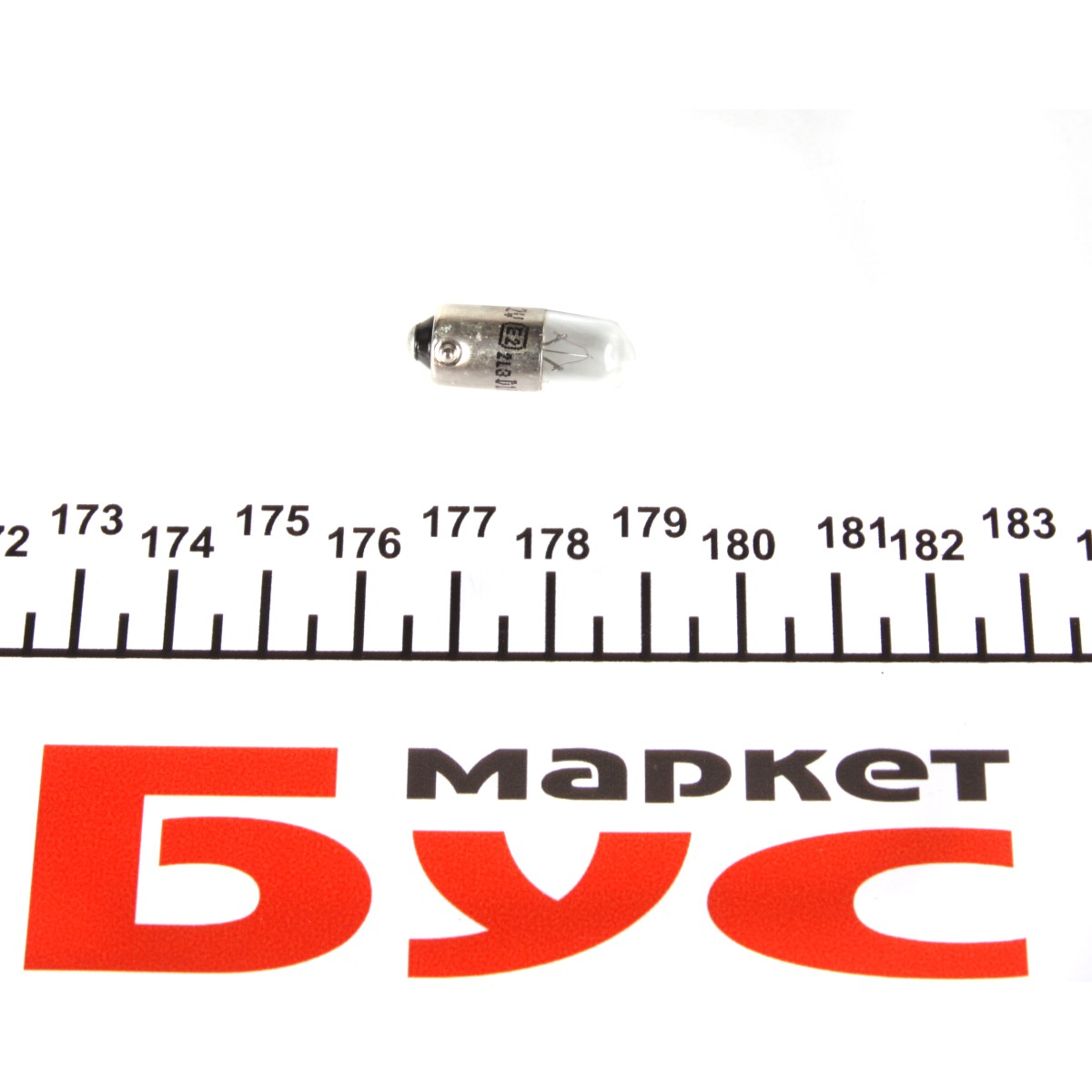 Автолампа T4W 12V 4W BA9s (MCC) Standard (1шт)
