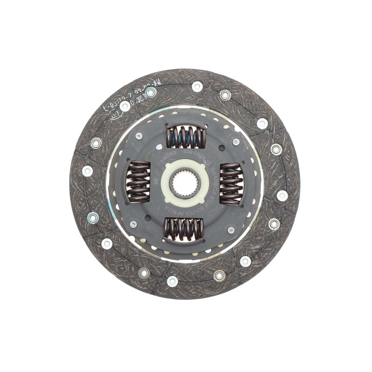 Комплект зчеплення Renault Kangoo 1.6 16V 08- (d=200mm) K7M 750, K4M 830/831/834-836