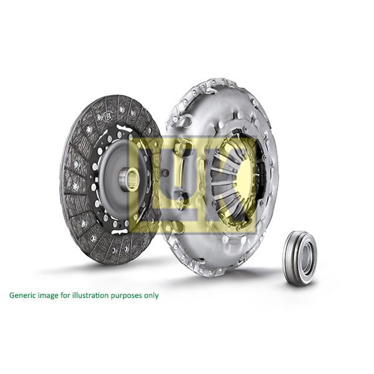 Комплект зчеплення Honda Civic VIII/IX 1.4/1.8 i-VTEC 05- (d=216mm) (+вижимний)