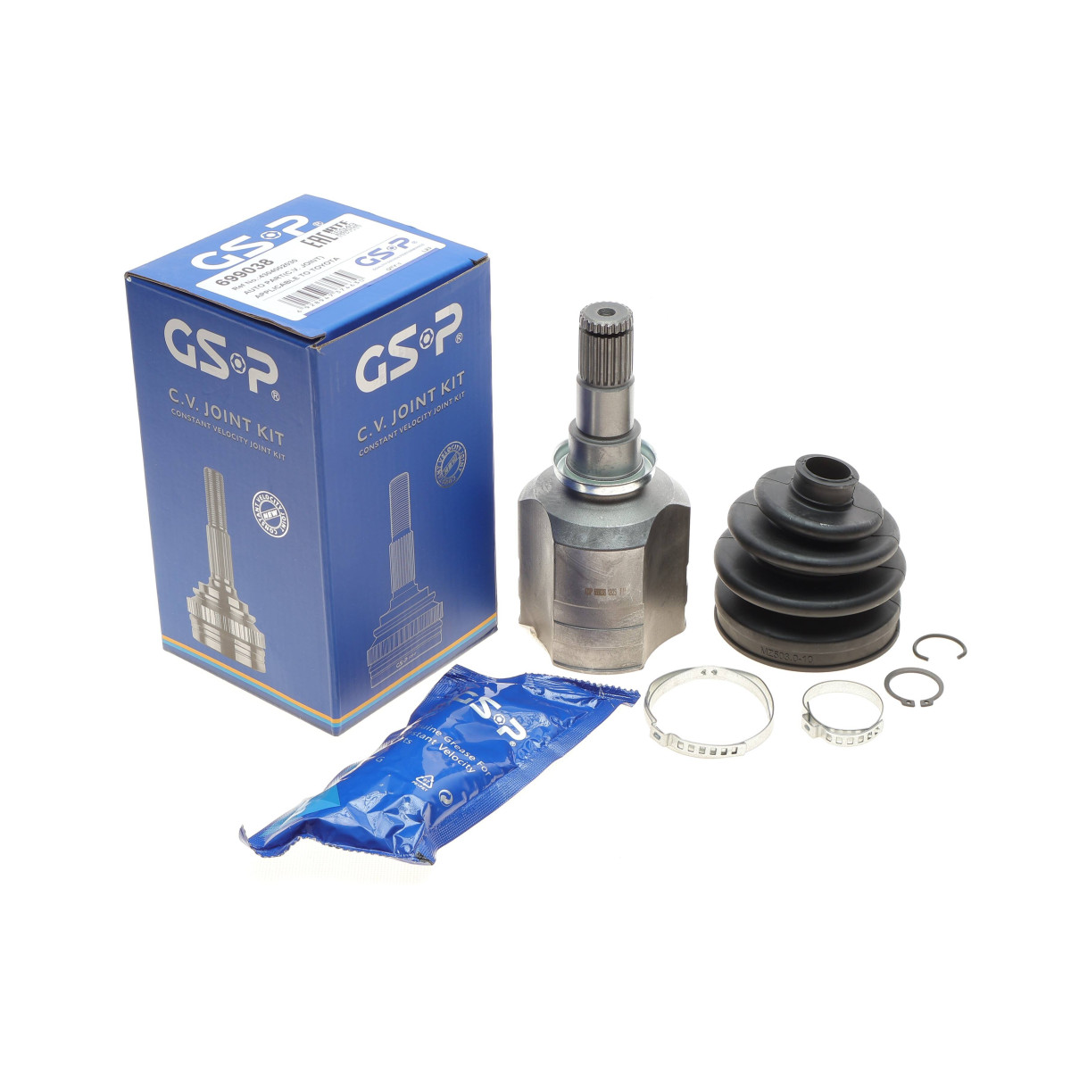 ШРКШ (внутрішній) Toyota Avensis 00-08/Corolla 1.4/1.6 VVT-i 97-08 (23x23x173) (L)