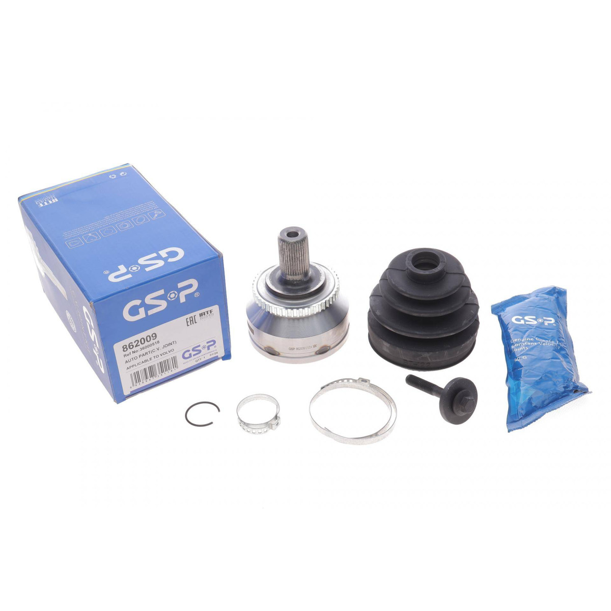 ШРКШ (зовнішній) Volvo C70/S60/S70/S80/V70/XC70 2.0-2.5D 97-10 (36x27z/48T) (+ABS)