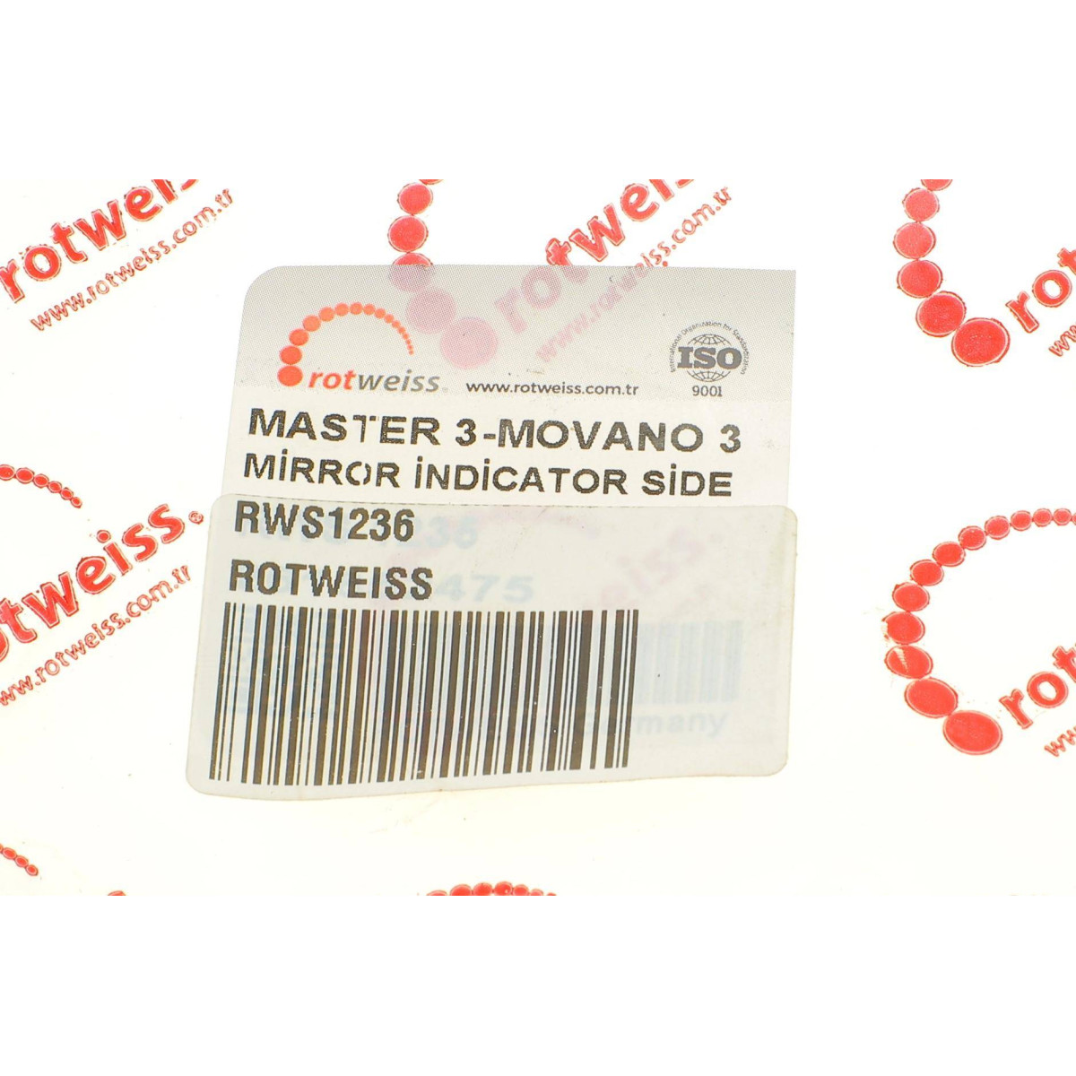 Повторювач повороту на дзеркало Renault Master 10- (R) (261603141R)