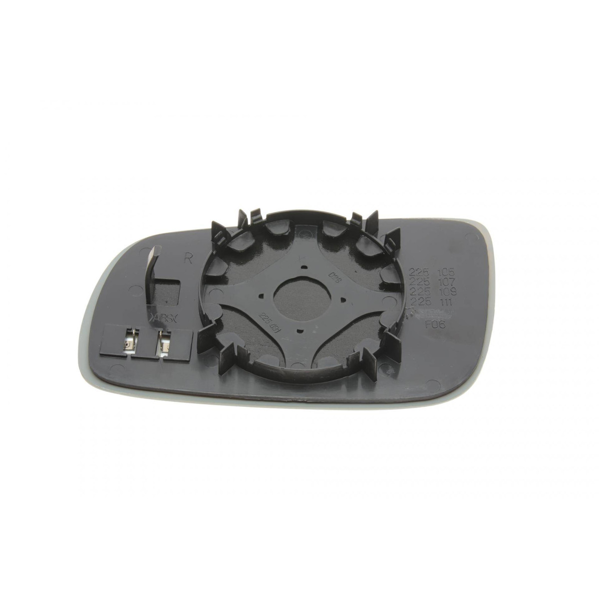 Скло дзеркала (з підігрівом) Skoda Superb 01-08/VW Passat 96-05/Seat Leon 99-06 (R)