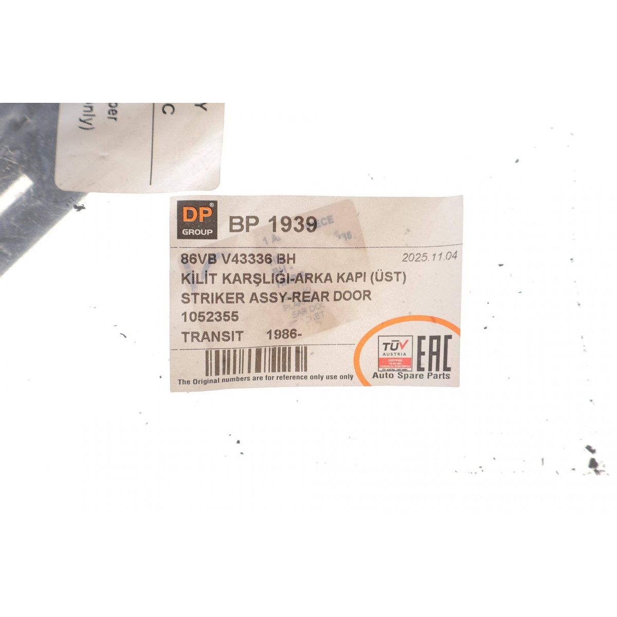 Планка дверей (задня/верхня) Ford Transit 85-00