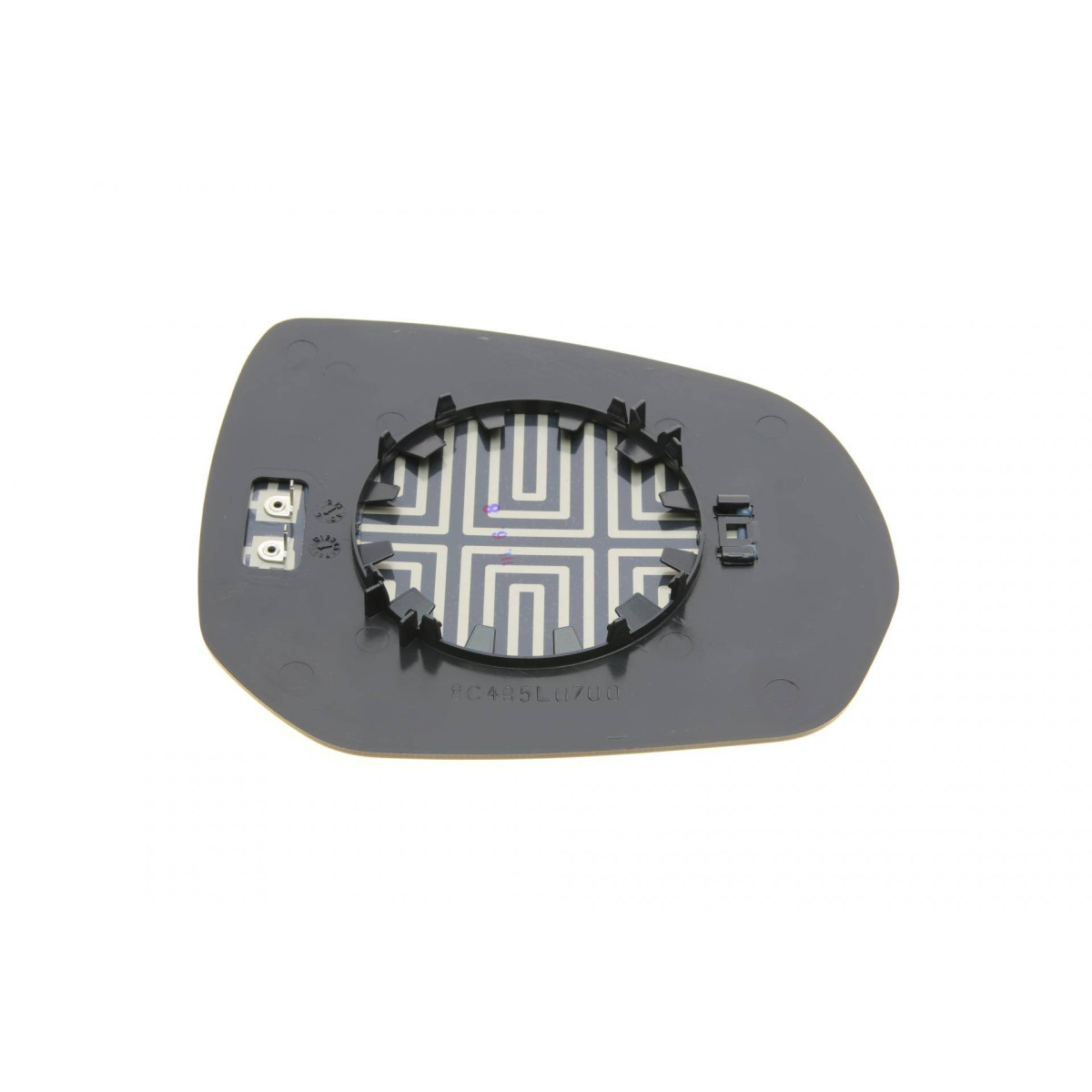 Скло дзеркала (з підігрівом) Citroen C3/C4 Picasso/Peugeot 3008/5008 06- (L)