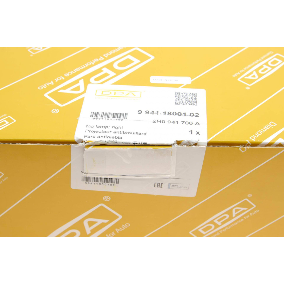 Фара протитуманна VW Crafter 2.0 TDI 11-16 (R)