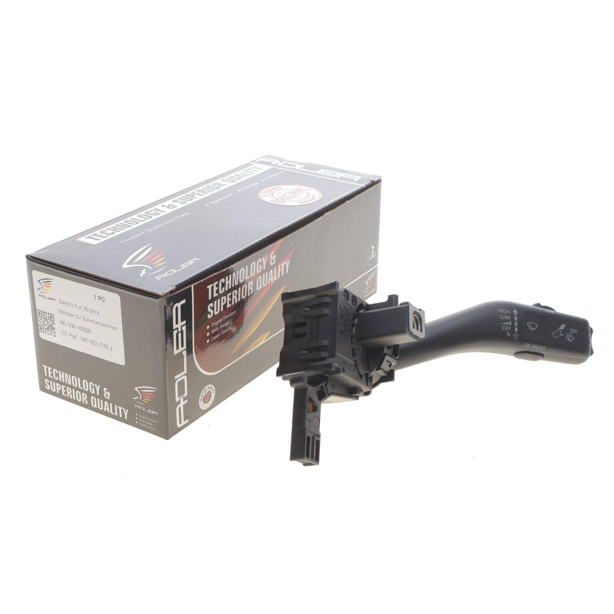 Перемикач підрульовий VW Caddy III/Golf VI/Touran 03-15 (R)