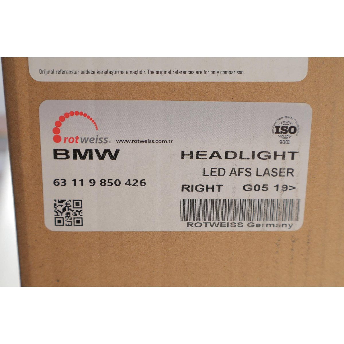 Фара (R) BMW X5 (G05/F95)/X6 (G06/F96) 19- (LED)