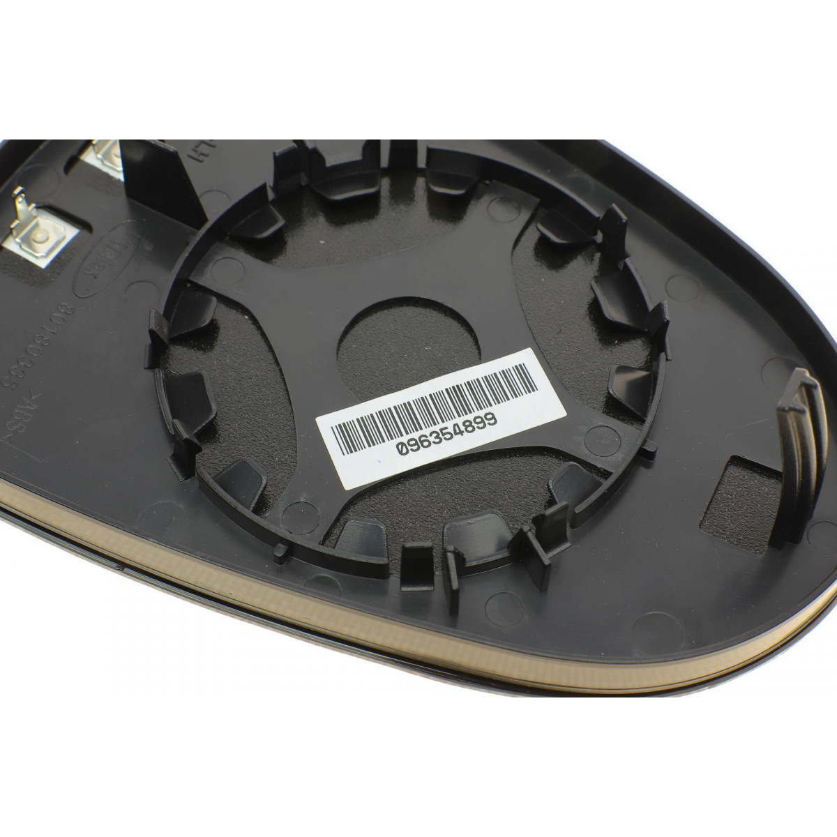 Скло дзеркала (з підігрівом) Seat Ibiza/Leon 05- (L)