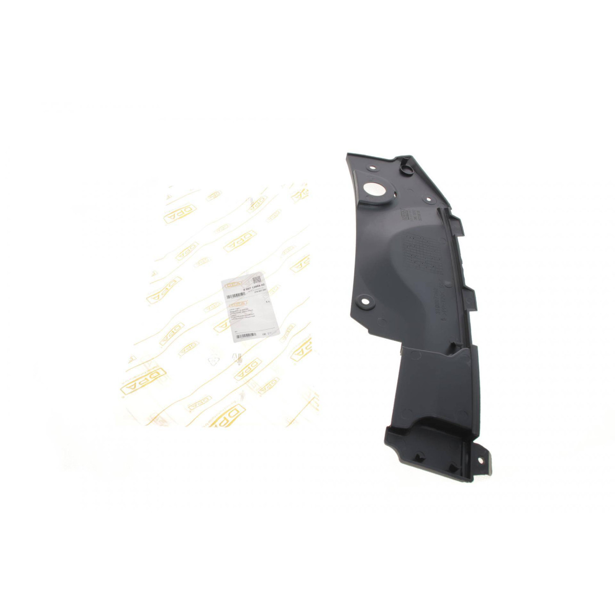 Накладка бампера (переднього) Skoda Superb 08-15 (R)