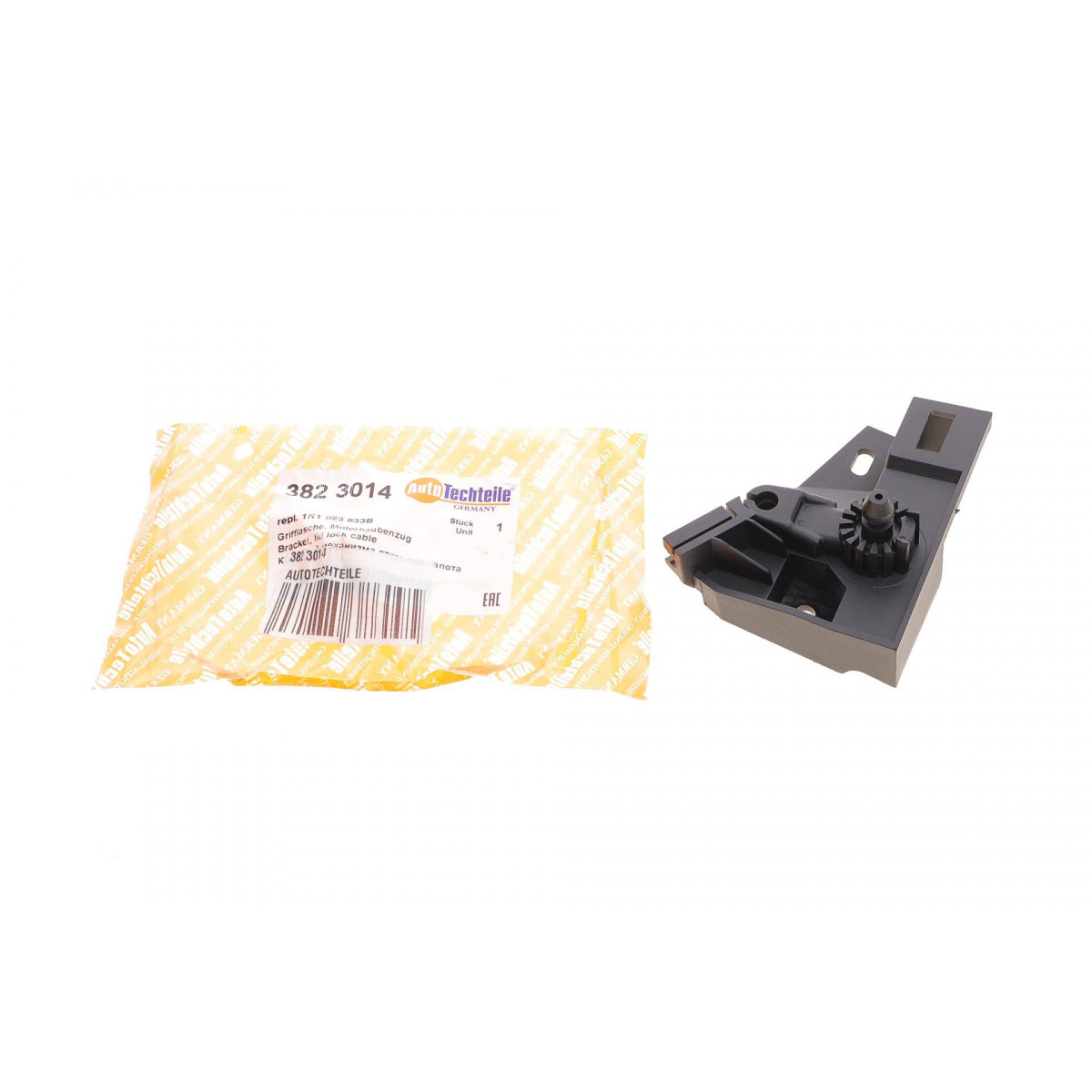 Кронштейн ручки капоту Audi Q3/VW Golf V/VI/Passat B6/B7/Tiguan 06-18