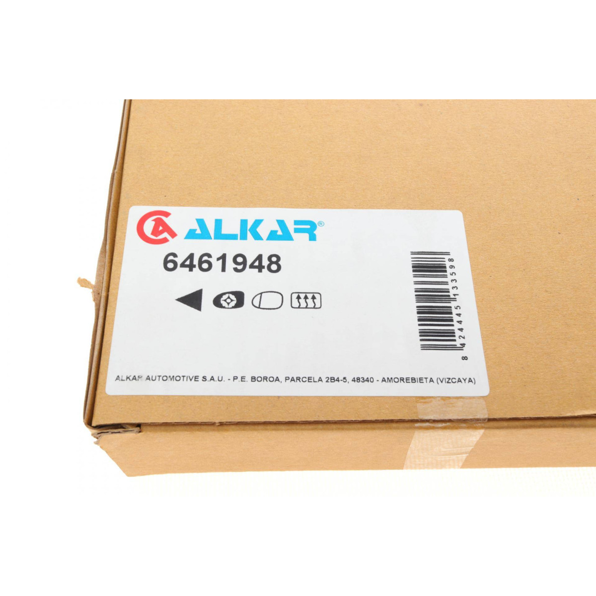 Скло дзеркала (з підігрівом) VW T5/T6 2.0 TDI/TSI 03- (L) (d=108mm)