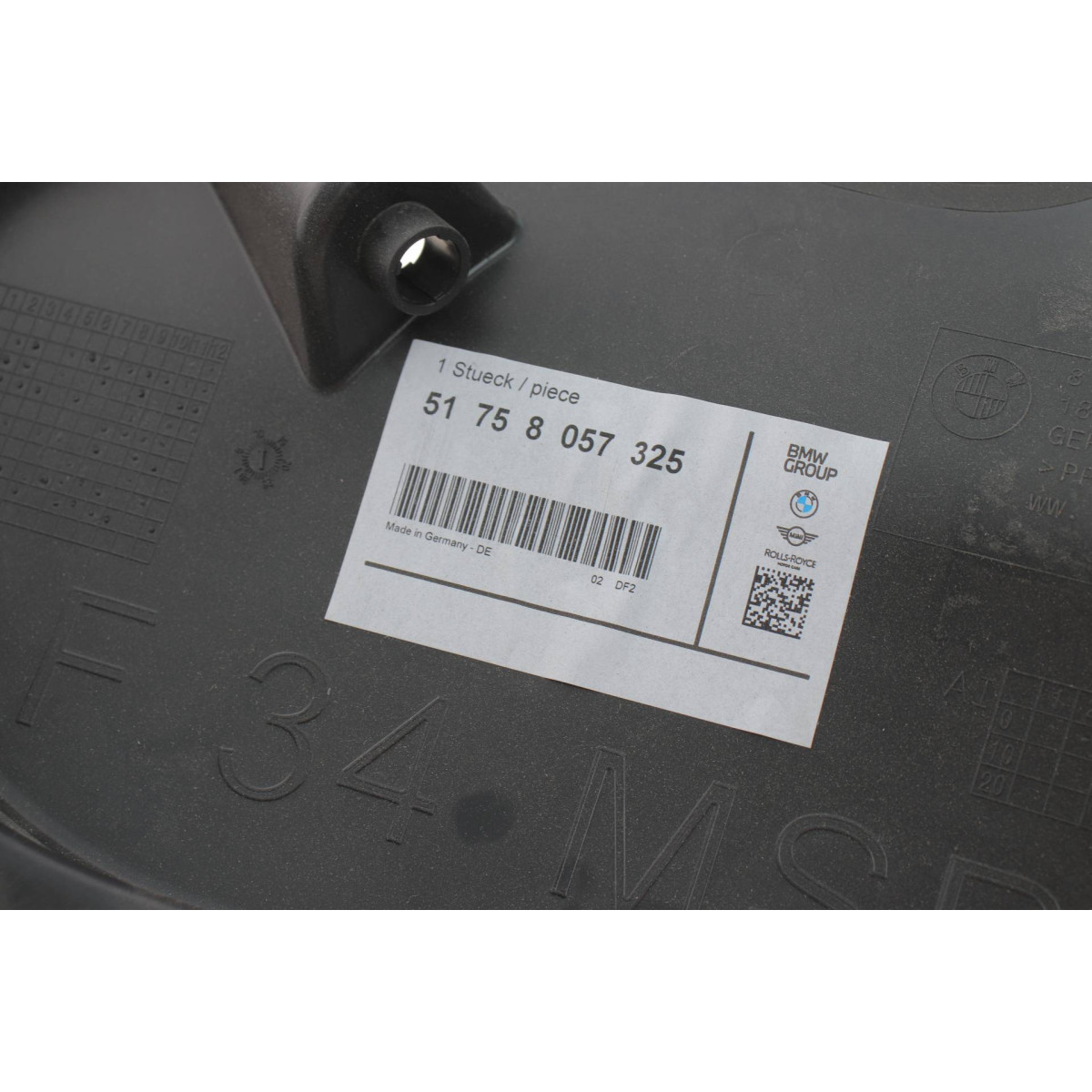 Підкрильник (передній) BMW 3 (F34) 15-20 (L)