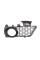 Вставка бампера (під протитуманку) BMW 3 (F30/F80) 11-15 (M-Technic) (R)