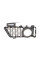Вставка бампера (під протитуманку) BMW 3 (F30/F80) 11-15 (M-Technic) (R)