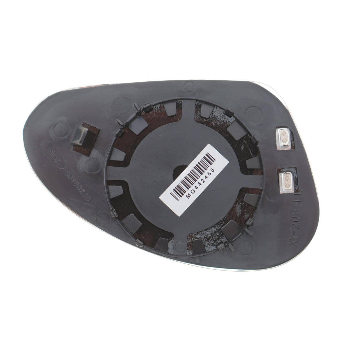 Скло дзеркала (з підігрівом) Seat Ibiza 02-09/Altea 04- (L)