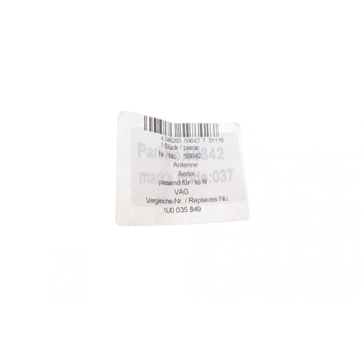Антена Skoda Fabia/Feicia/Octavia 95-10