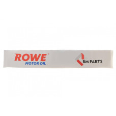 Наклейка на заднє скло автомобіля ROWE Motor Oil та BM Parts (1200х200мм)
