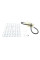 Ремкомплект склопідіймача VW Touran 03-10 (спереду) (L)