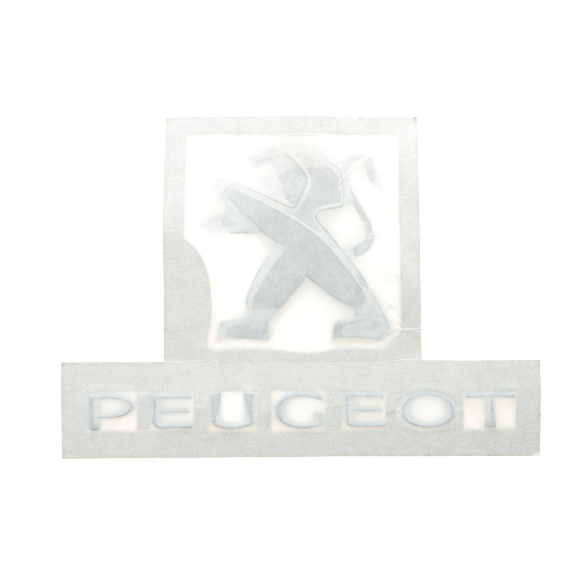 Емблема кришки багажника Peugeot 2008 15- (хром)