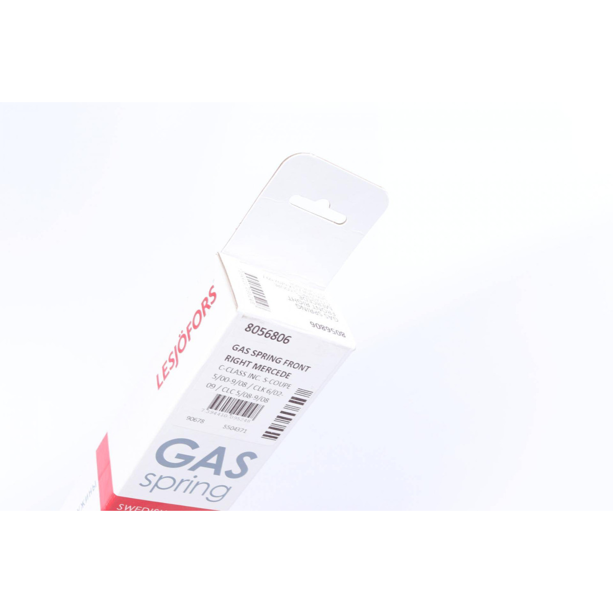 Амортизатор капоту MB C-class (W203/S203) 00-07/CLK (C209) 02-09 (R) (седан/унив.)(вишт.сила 280N)