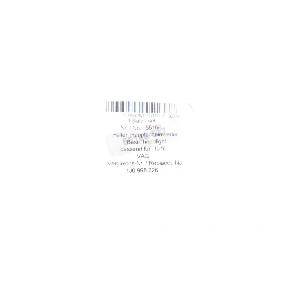 Кронштейн кріплення фари VW Golf IV 97-05 (R)