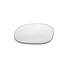 Скло дзеркала (L) (з пластиком) Citroen C2/C3/Peugeot 1007/206 03-