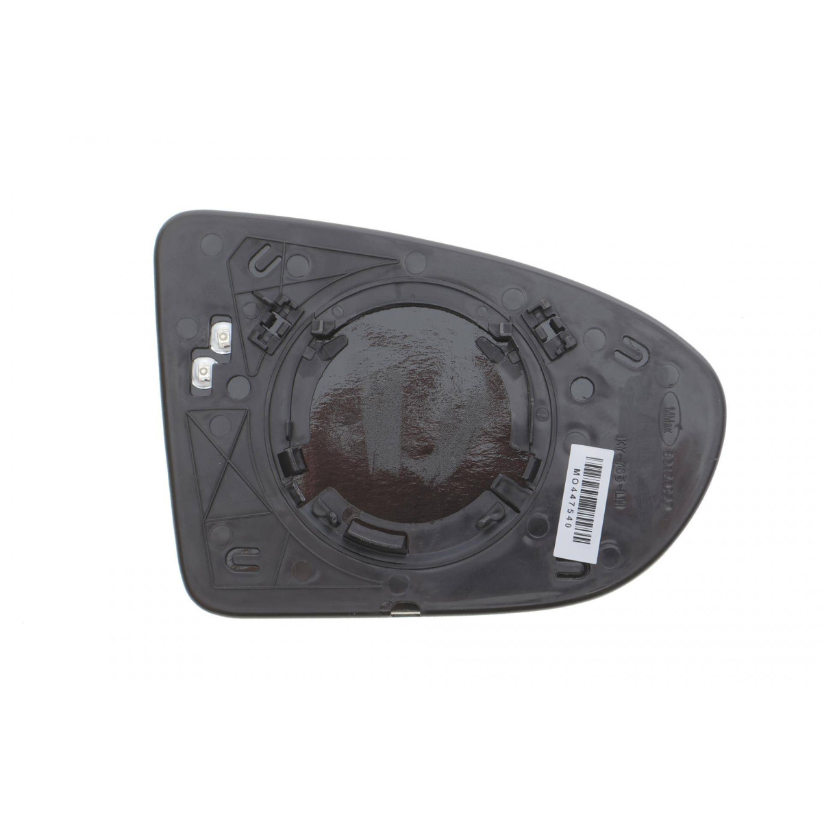 Скло дзеркала (з підігрівом) Nissan Qashqai 06-13 (L)