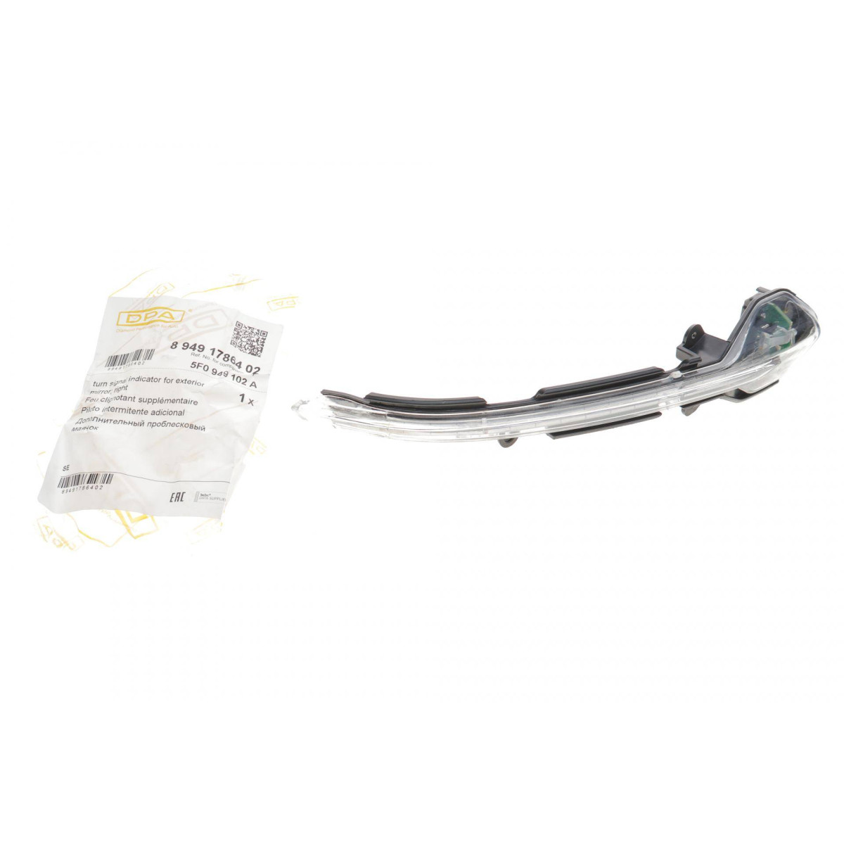 Повторювач повороту на дзеркало Seat Leon 12-20 (R)