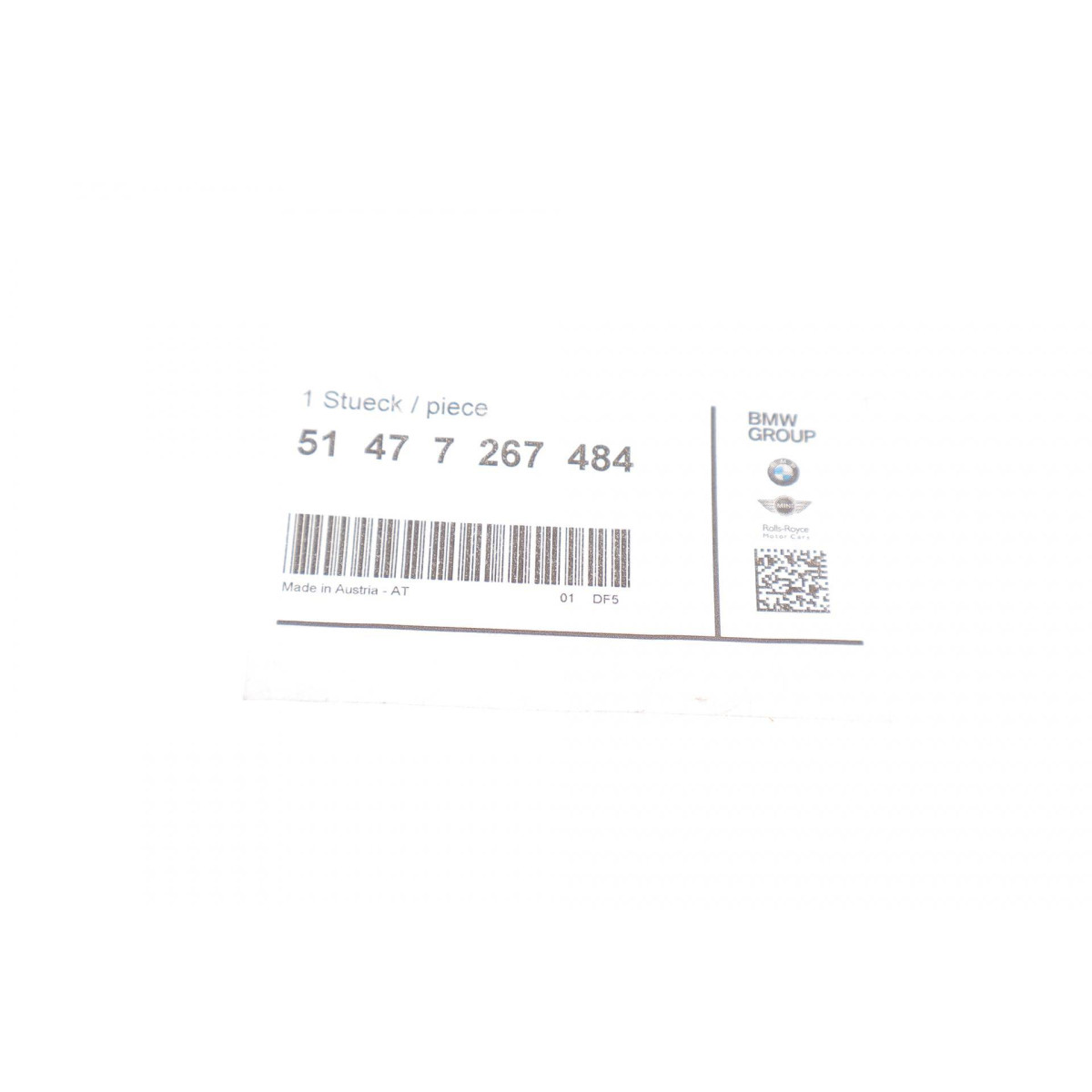 Ручка полиці багажника BMW 5 (F07/F11)/X5 (F15/F85)/X6 (F16) 10-
