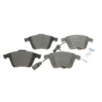 Колодки гальмівні (передні) Audi A4 03-09/A6/A8 03-11/Seat Exeo 08-13 (+датчики)