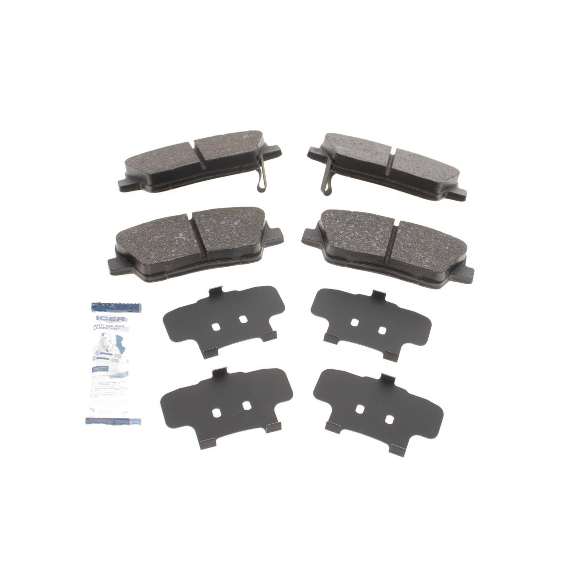 Колодки гальмівні (задні) Hyundai Santa Fe II/III/IV 06-/Genesis/Kia Sorento II/III 09-/Stinger 17-