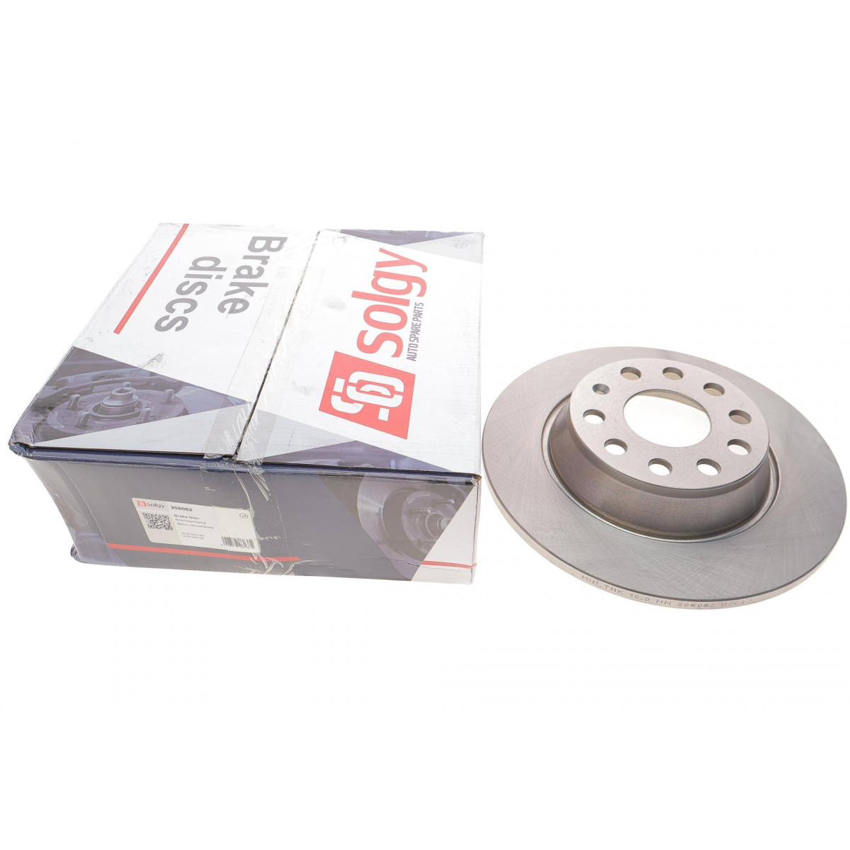 Диск гальмівний (задній) Audi A3/VW Golf/Passat 04-14 (286x12)