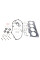 Комплект прокладок (верхній) Skoda Octabia/Fabia II/VW Passat B6/B7 1.6D 09-