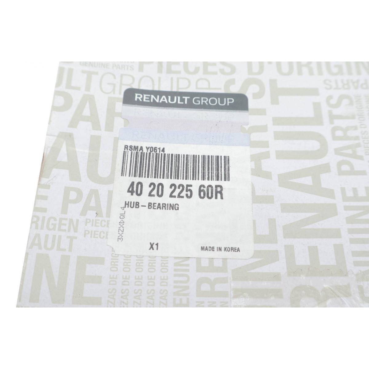 Підшипник маточини (передньої) Nissan Juke/Leaf/Qashqai I/X-Trail/Renault Koleos I 07-