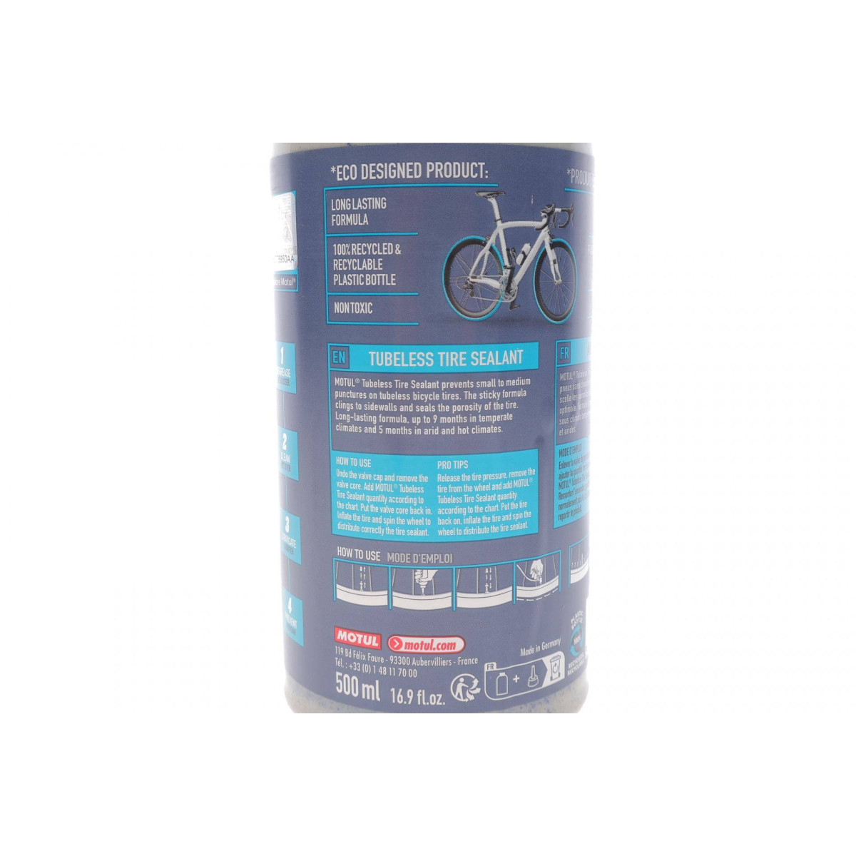 Герметик для наповнення вело шин Tubeless Tyre Sealant (500ml) (111385)