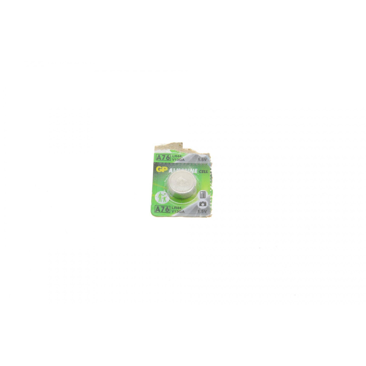 Батарейка GP Alkaline LR44 (A76F-U10) (1.5V) (1шт)