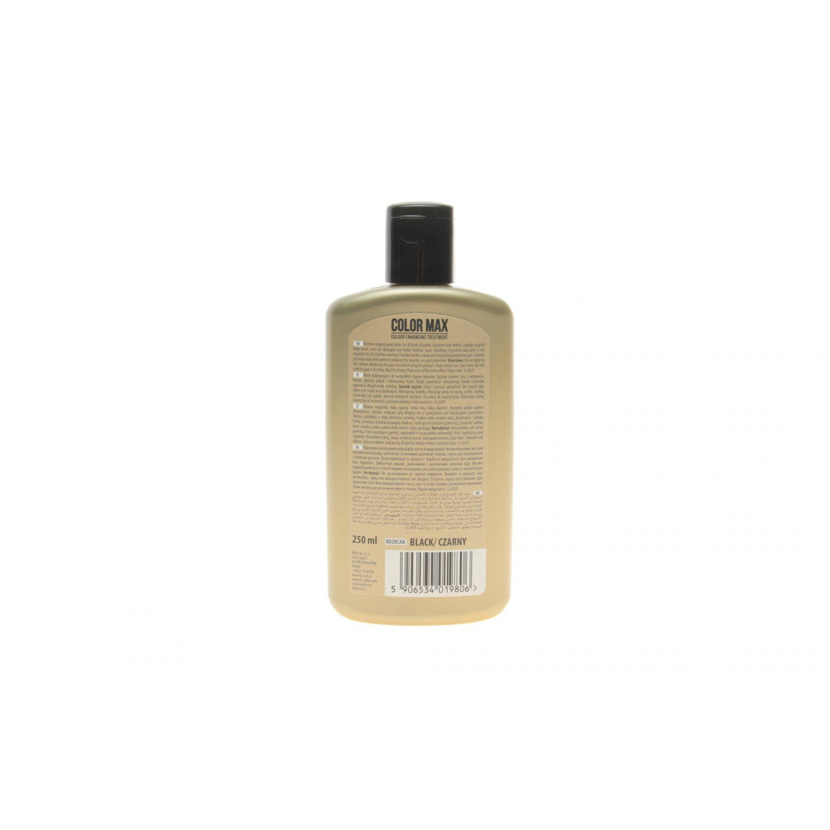 Віск автомобільний Color MAX (250 ml) Чорний