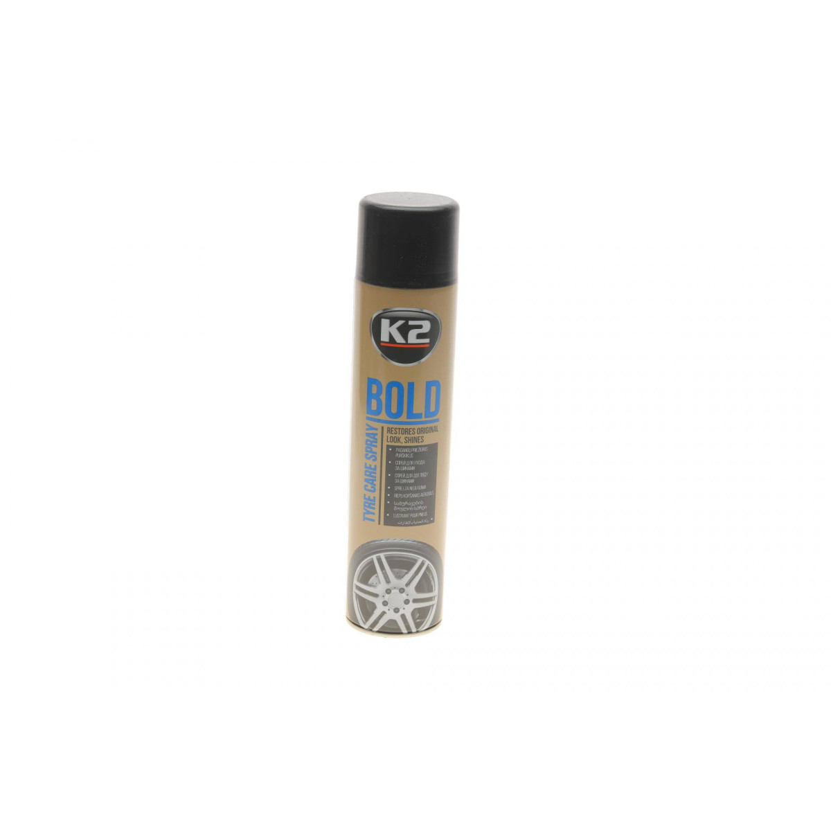 Засіб для очищення та блиску гуми Bold (600ml)