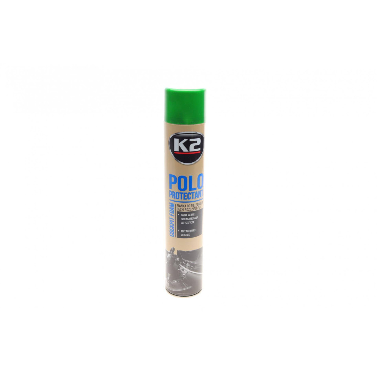 Засіб для чистки пластика (приборної панелі) Polo Protectant Green Tea (750ml)