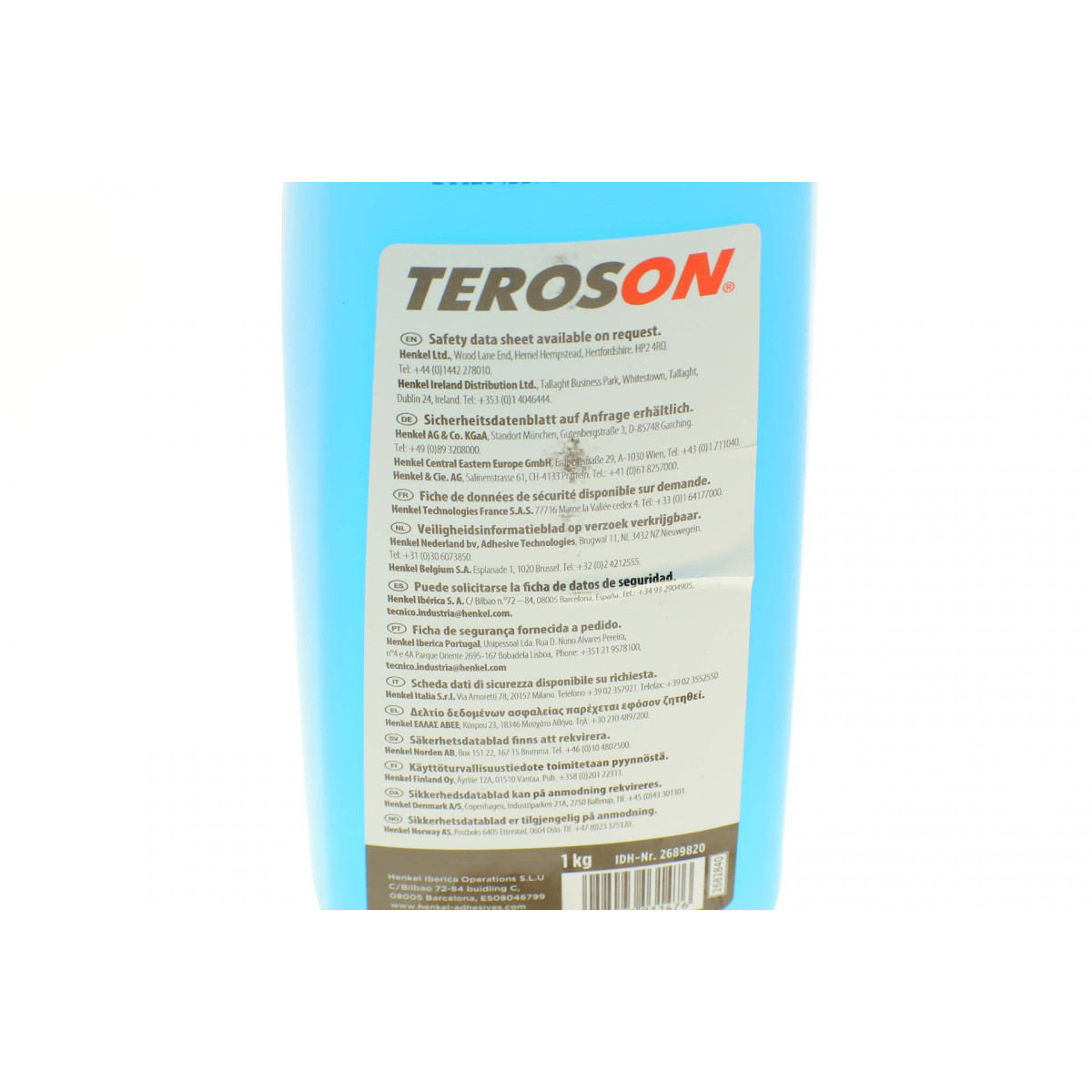 TEROSON BOND GLASS CLEANER, 1KG M Очисник для скла
