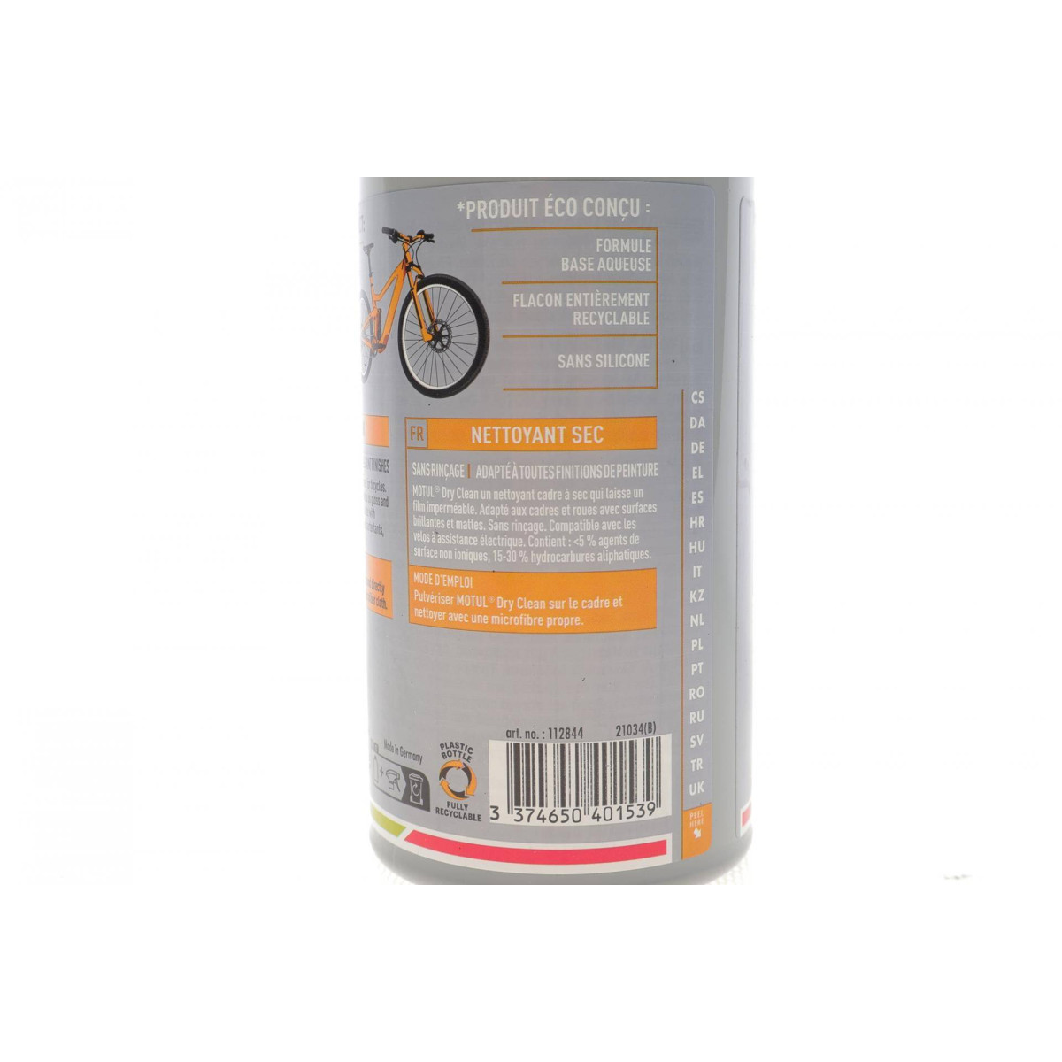 Засіб для очистки рами велосипеда Dry Clean Bike Care Off Road (500ml) (112844)