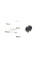 Втулка стабілізатора (переднього) Hyundai Getz 1.1-1.6 01-12 (d=19.5mm)