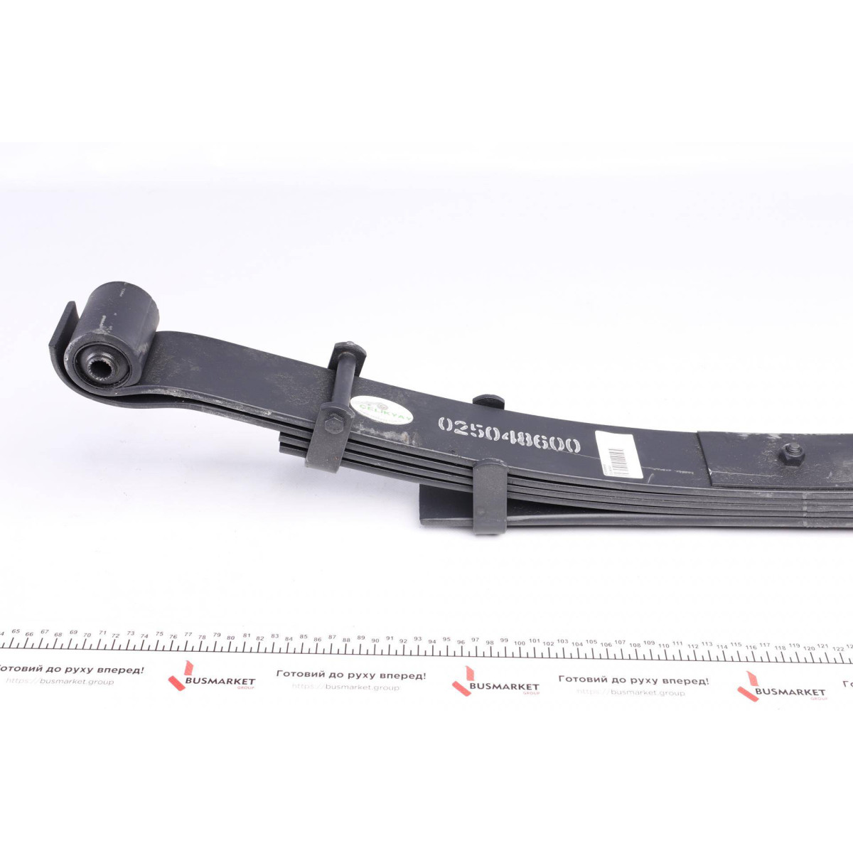 Ресора задня Mitsubishi L 200 05- (комплект 5 листів) (70/515/680) (1/7mm+3/6mm+1/13mm)