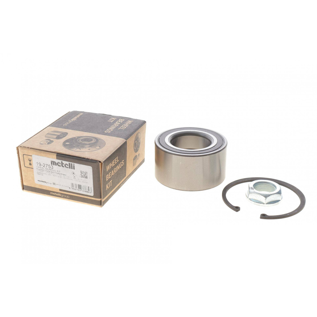Підшипник маточини (передньої) Citroen C4/C5/C6 05-/Peugeot 407/607/308/508 11- (45x83x44)(+ABS)(к-кт)