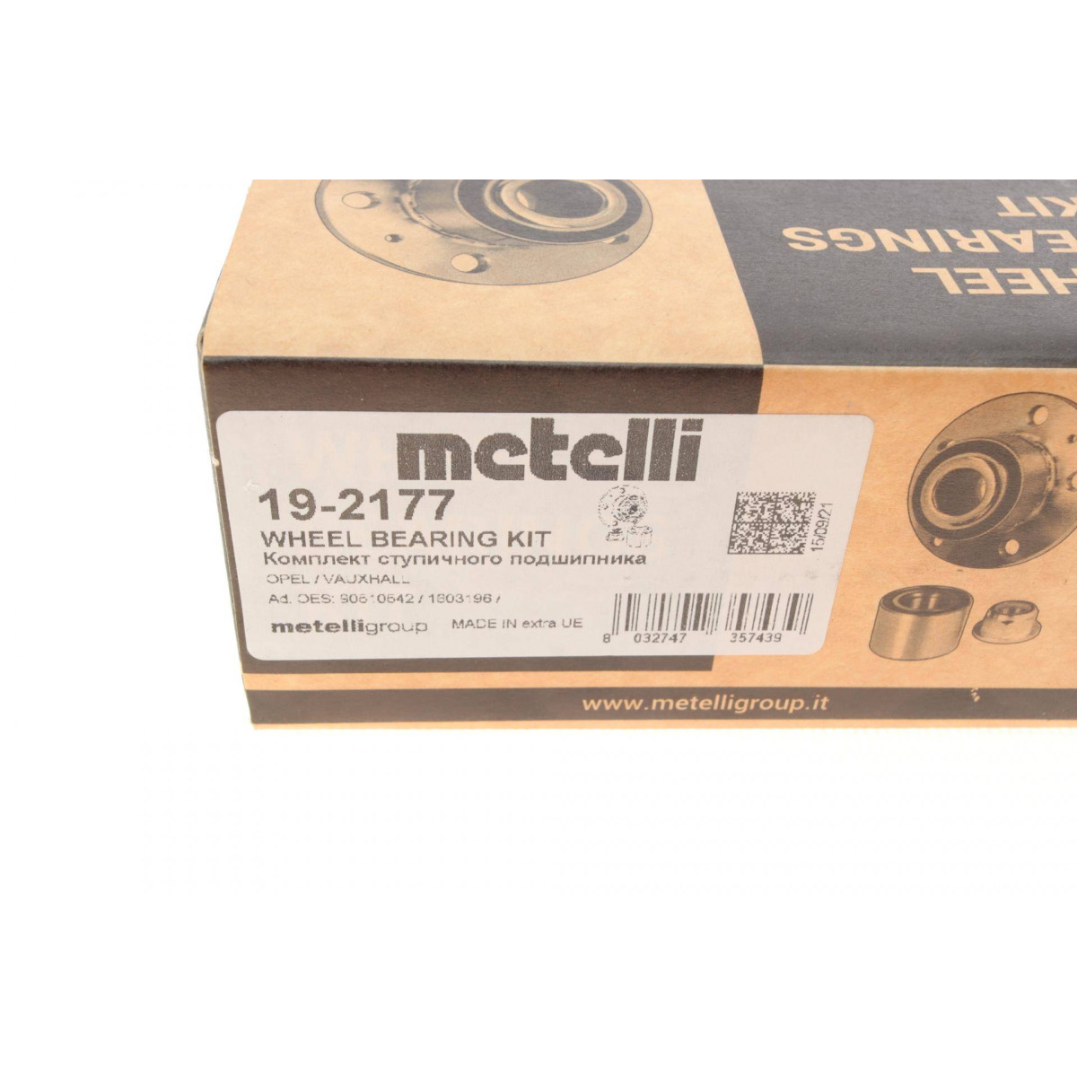 Підшипник маточини (передньої) Opel Astra F 91-01/Omega B 94-03/Vectra A/B 93-03 (39x74x39)