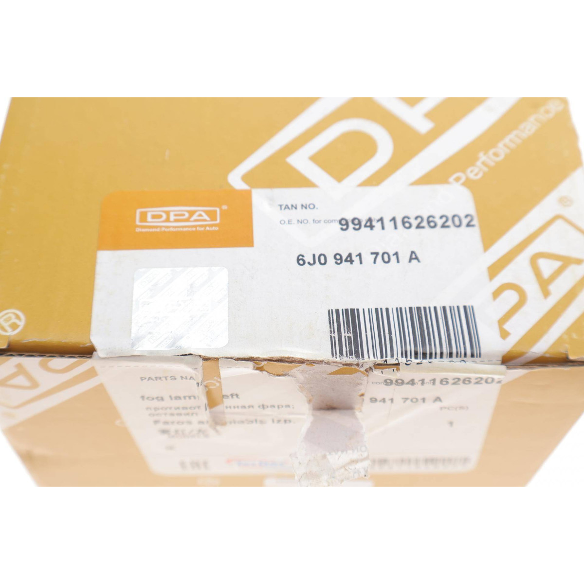 Фара протитуманна Seat Ibiza/Leon/Toledo 04-15 (L)