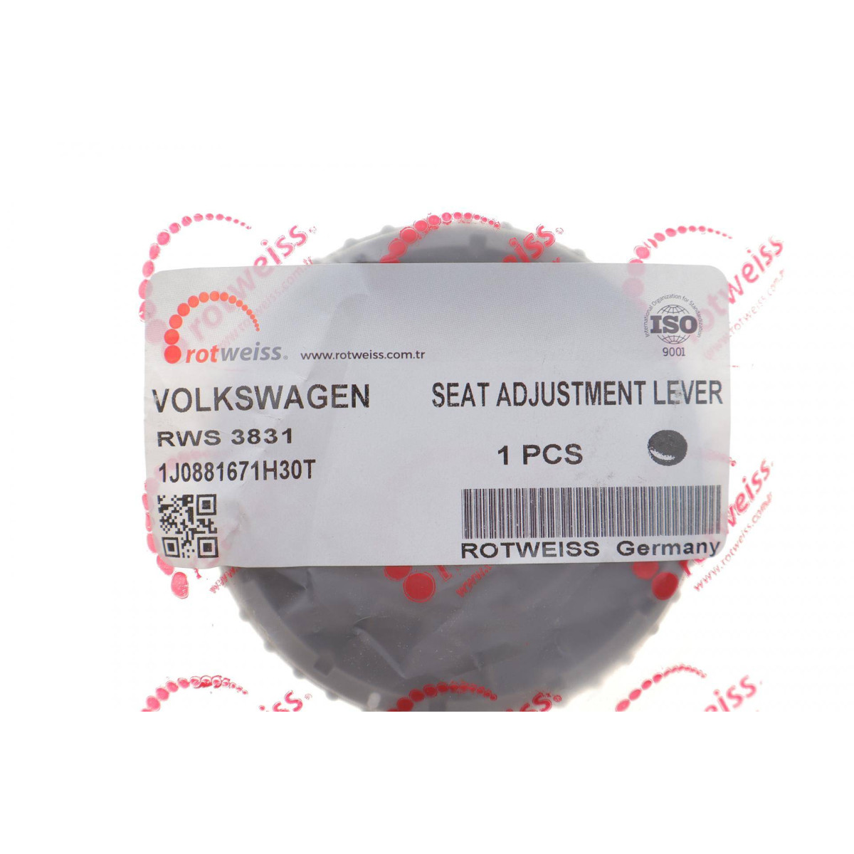 Ручка регулювання cпинки сидіння VW Golf/Jetta/Pass/Touran 03-15