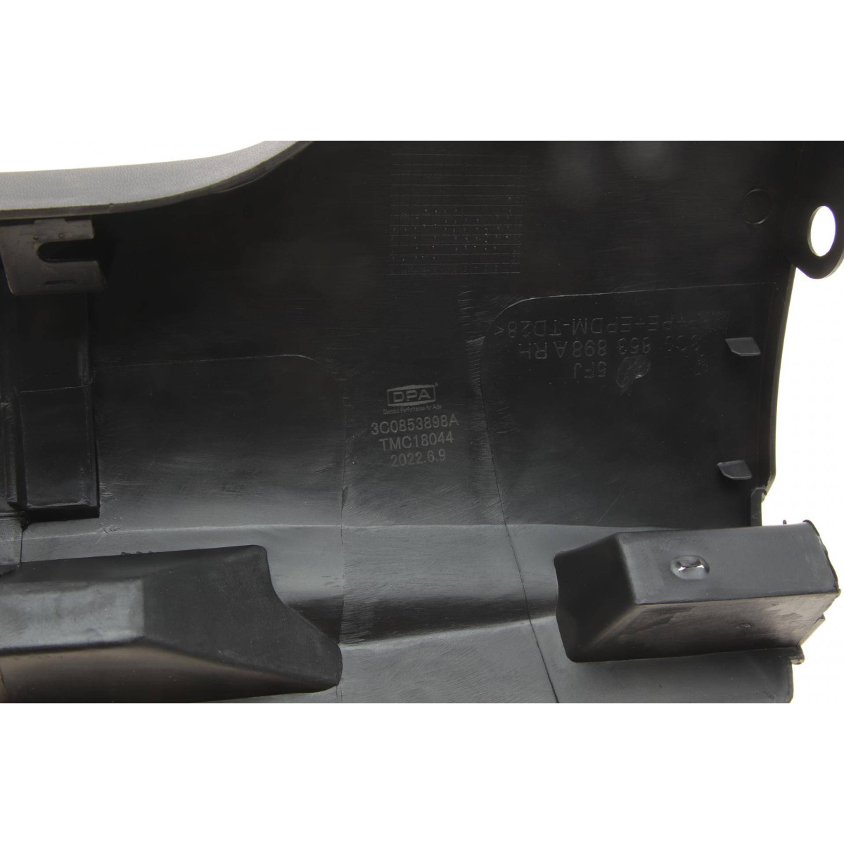 Накладка порога (заднього) VW Passat 05-10 (R)